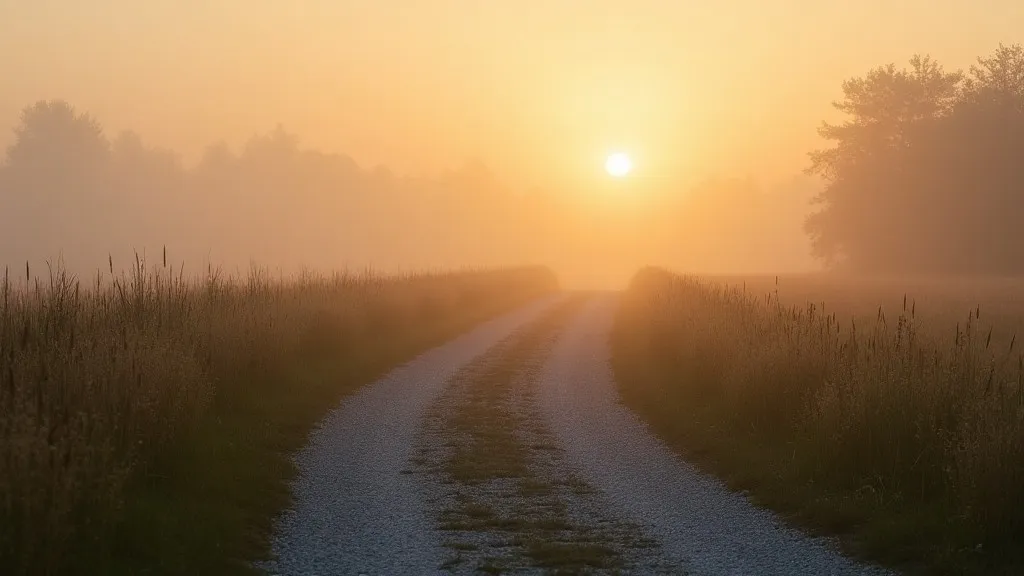 A quiet path turning toward soft light, representing rejection becoming redirection and learning to trust God after a closed door.